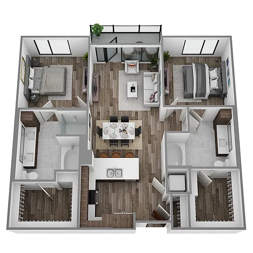 Floor plan T
