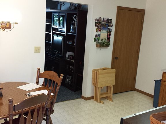 Entry from kitchen to living room