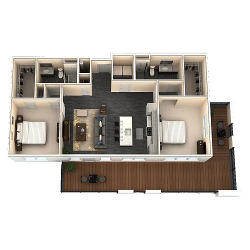 Floor plan Hubbard
