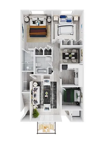 Floor plan The Colonial