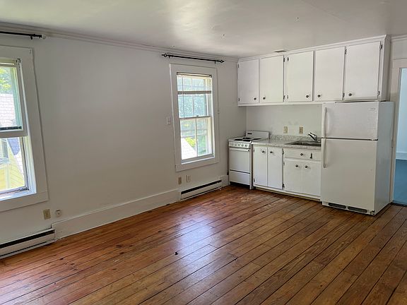 Kitchen newly-painted with new countertop