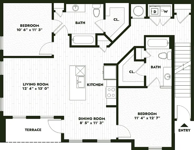 Floor plan B2