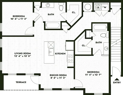 Floor plan B2