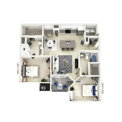 Floor plan The Mermaid
