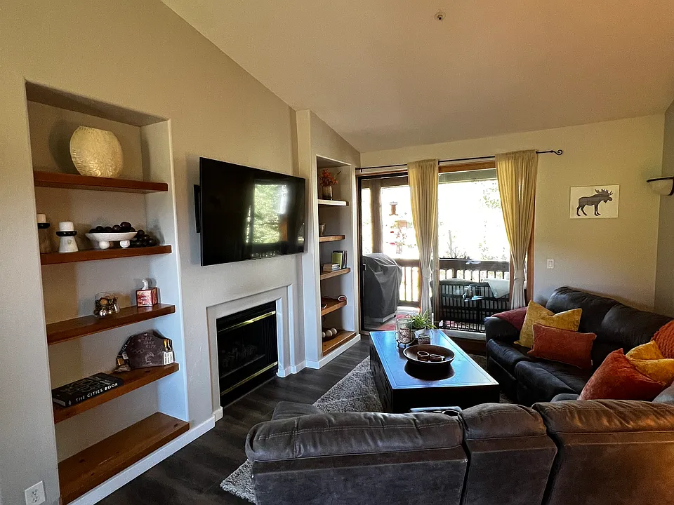 Living Room, looking out towards the deck