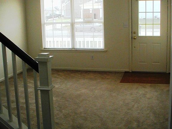 Front room view looking towards front door