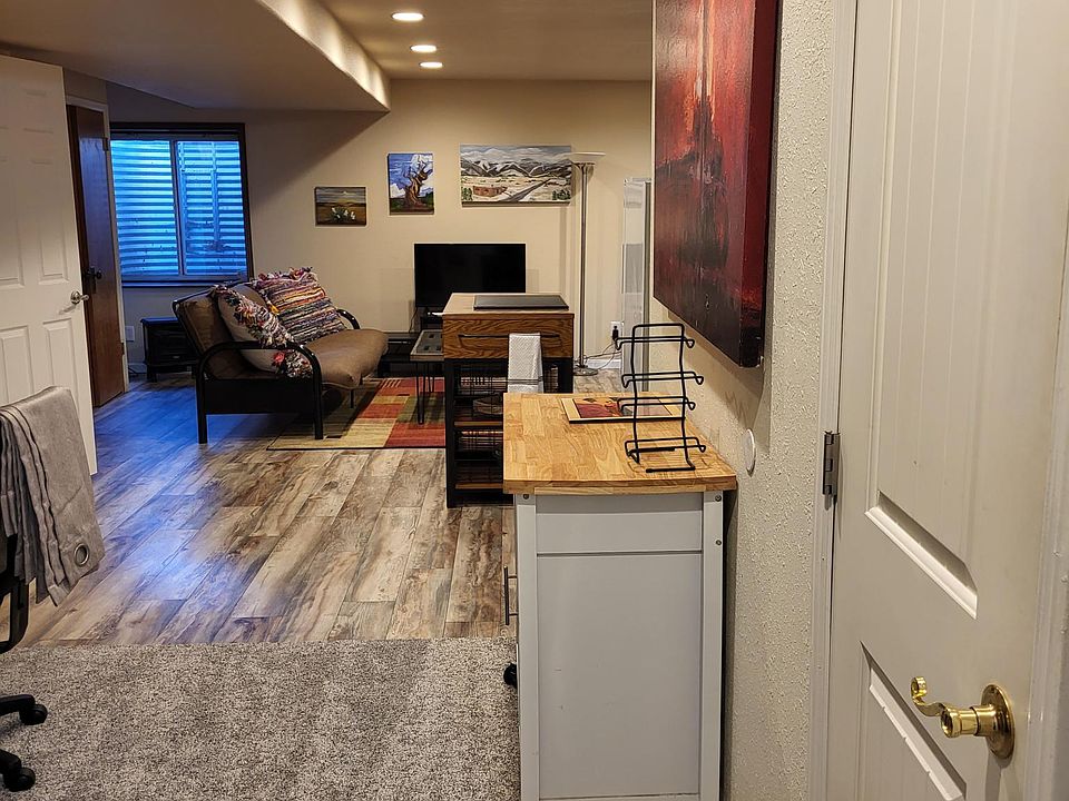 Living area from bedroom