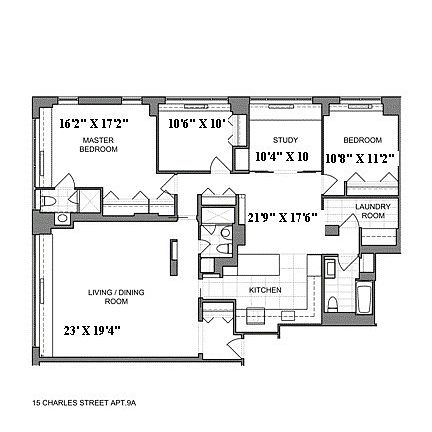 2nd image of 15 Charles St #9AH