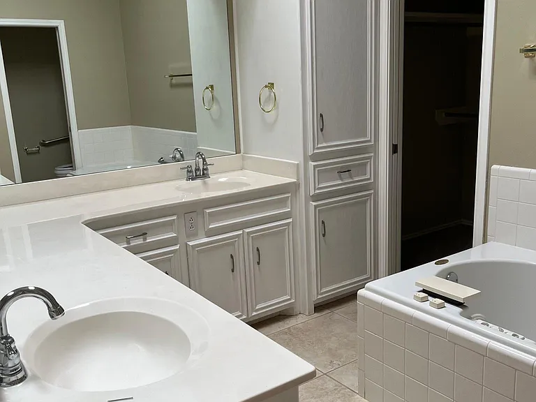 Master bathroom