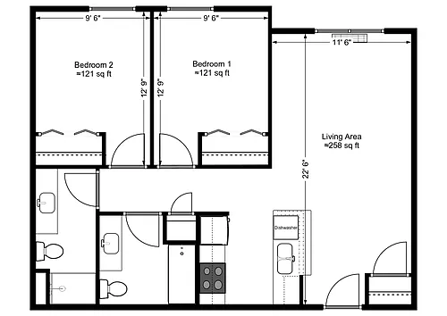 Floor plan D