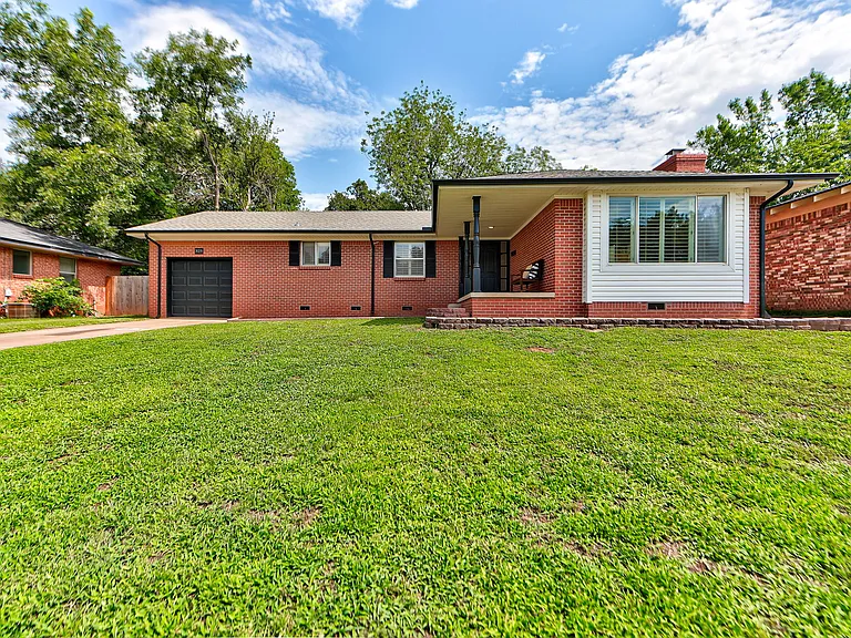 Front Elevation with Covered Porch
