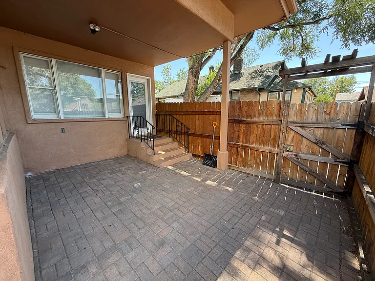 Shared patio (pending refurbishment this August).