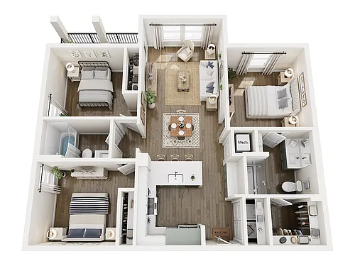 Floor plan C1