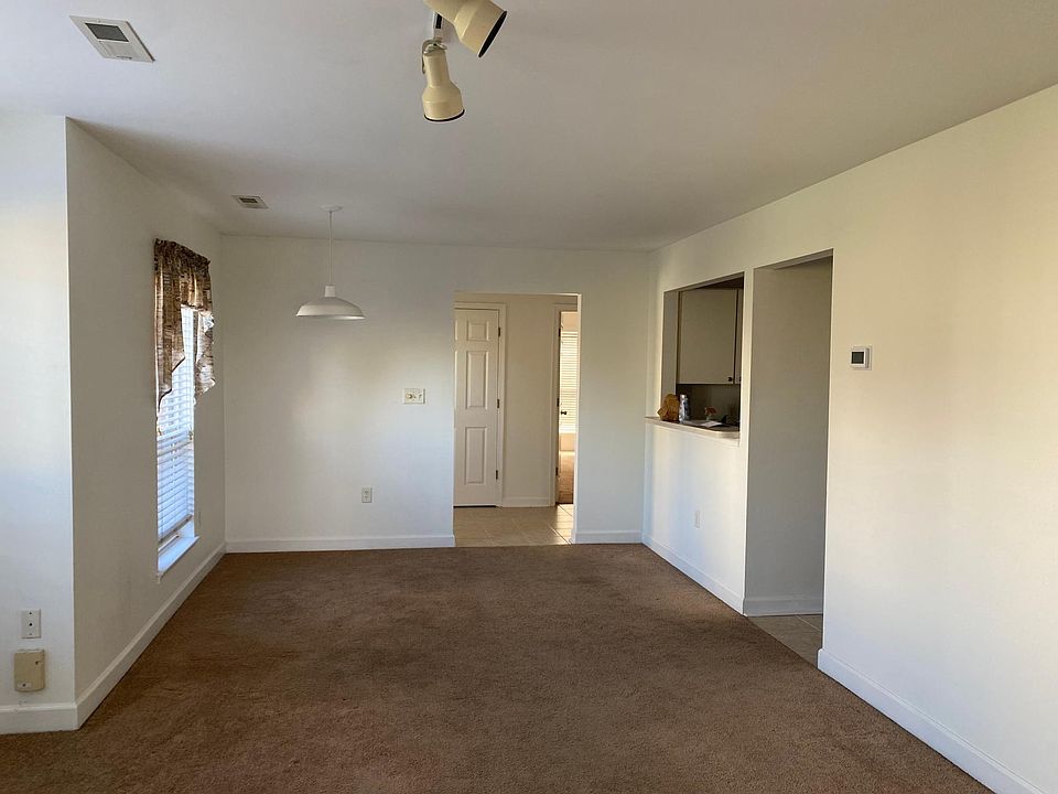 Living room and dining room.