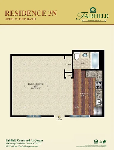 Floor plan 3N