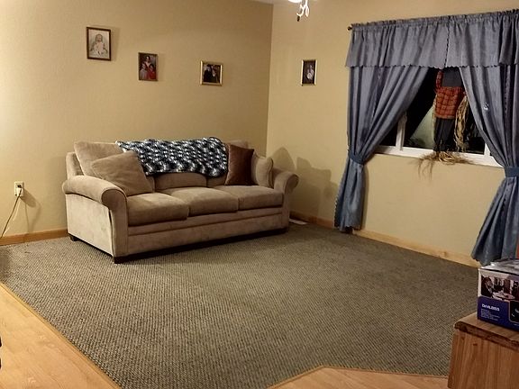 Living room view from hallwa