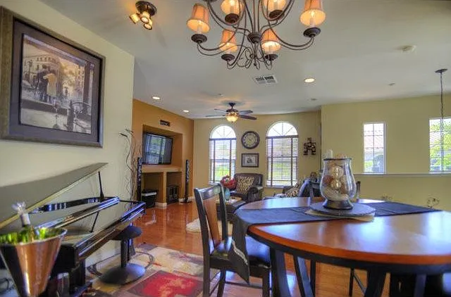 View of Dining & Living Room