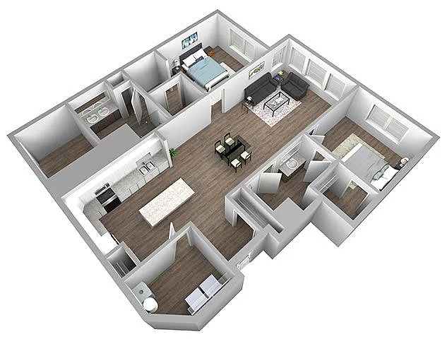 Floor plan The Hampton