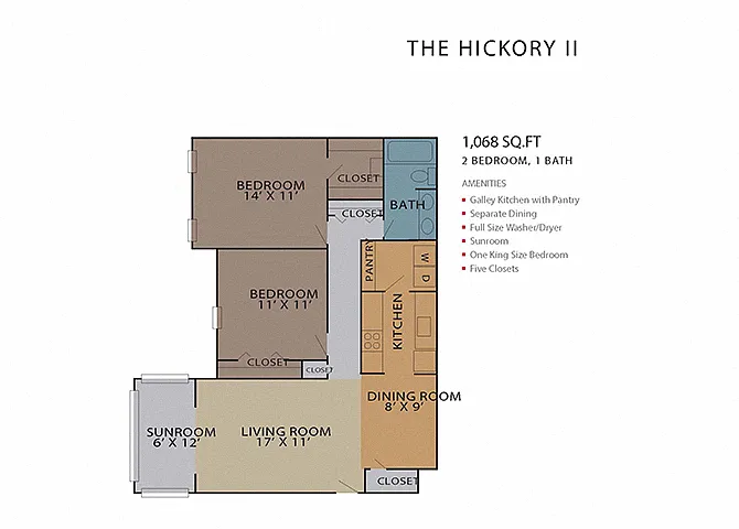 Floor plan The Hickory II
