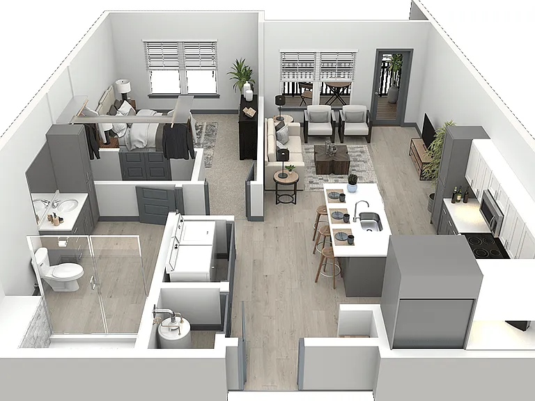 The Collier Sugar Hill Luxury Apartments — Photo 28