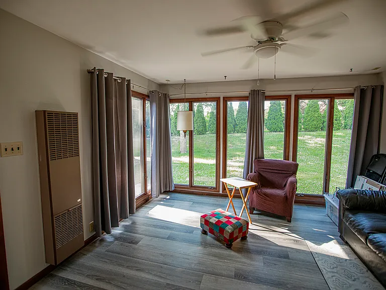 Main Floor Family Room - Great for morning coffee overlooking back yard