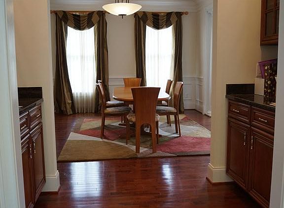 Dining room with butler's pantry