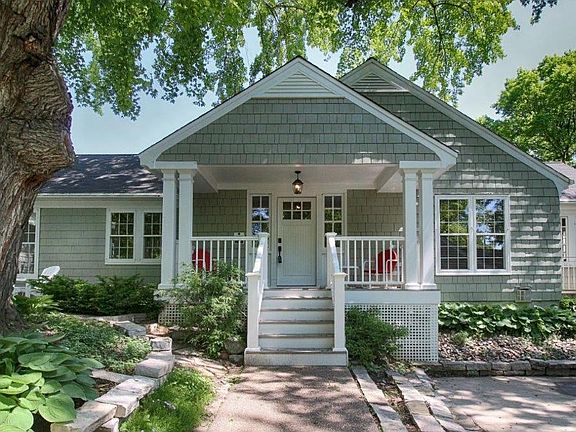 New front porch. A great way to relax and view a pretty pond. Very peaceful and quiet area