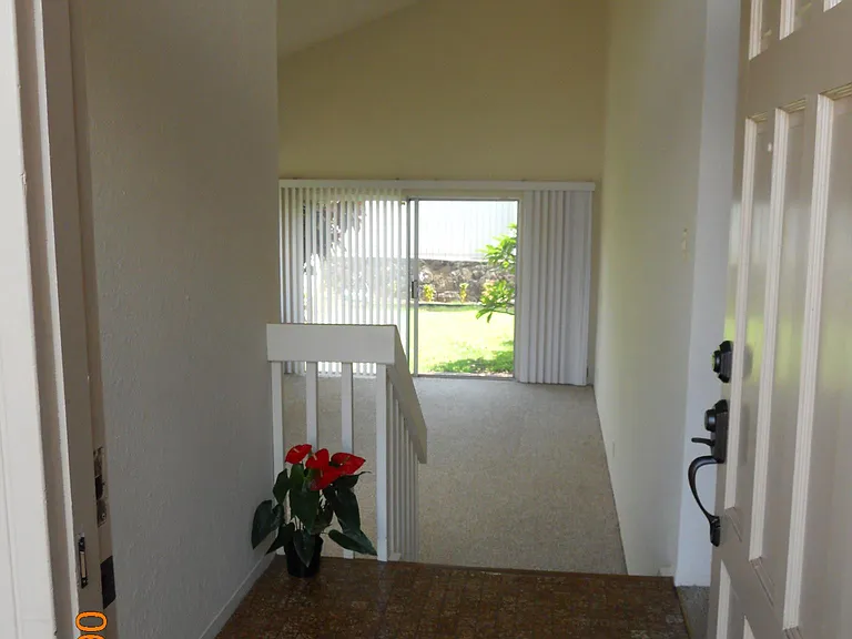 View Through Living Area to Back Yard