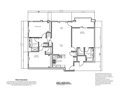 Floor plan 201-PH-1
