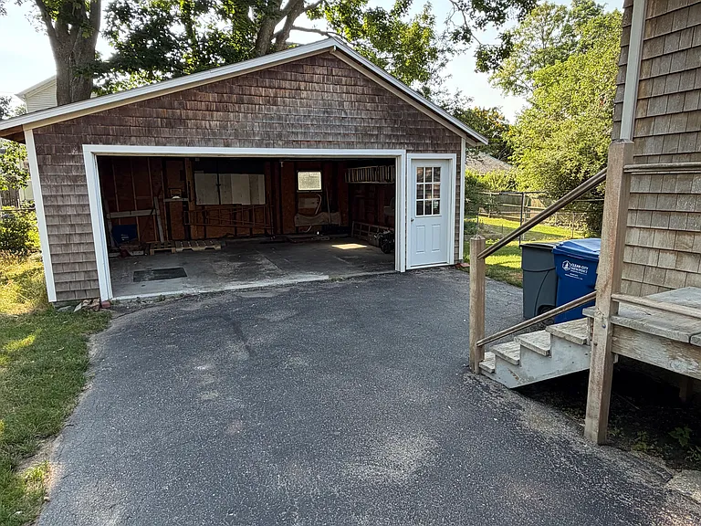 2 car garage with storage
