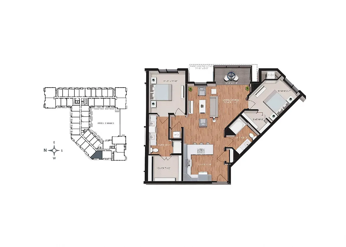 Floor plan B4