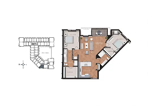 Floor plan B4