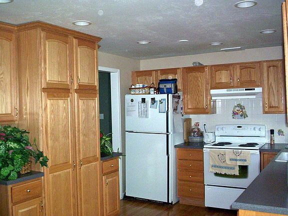Newer Oak Cabinets,Counters and Appliances