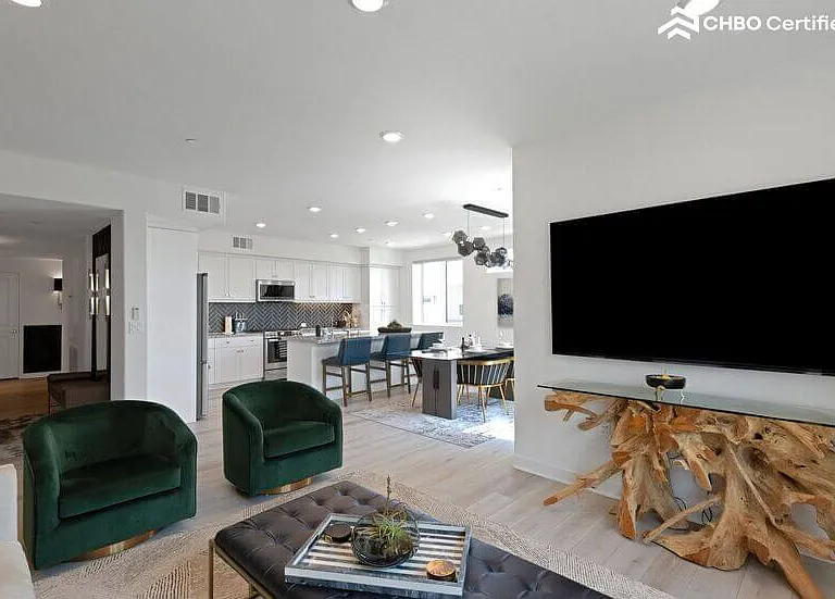 Designer-curated Furniture, Emerald and Sapphire Tones