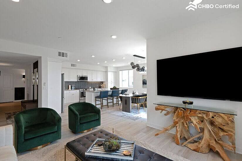 Designer-curated Furniture, Emerald and Sapphire Tones