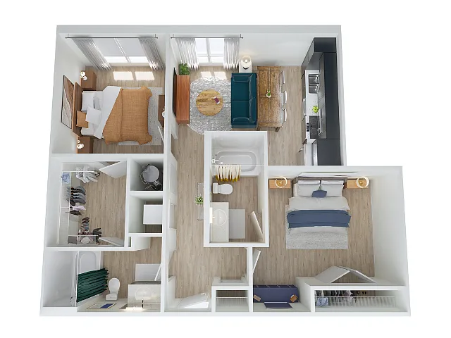 Floor plan B2A