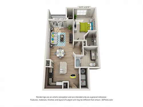 Floor plan The Greene