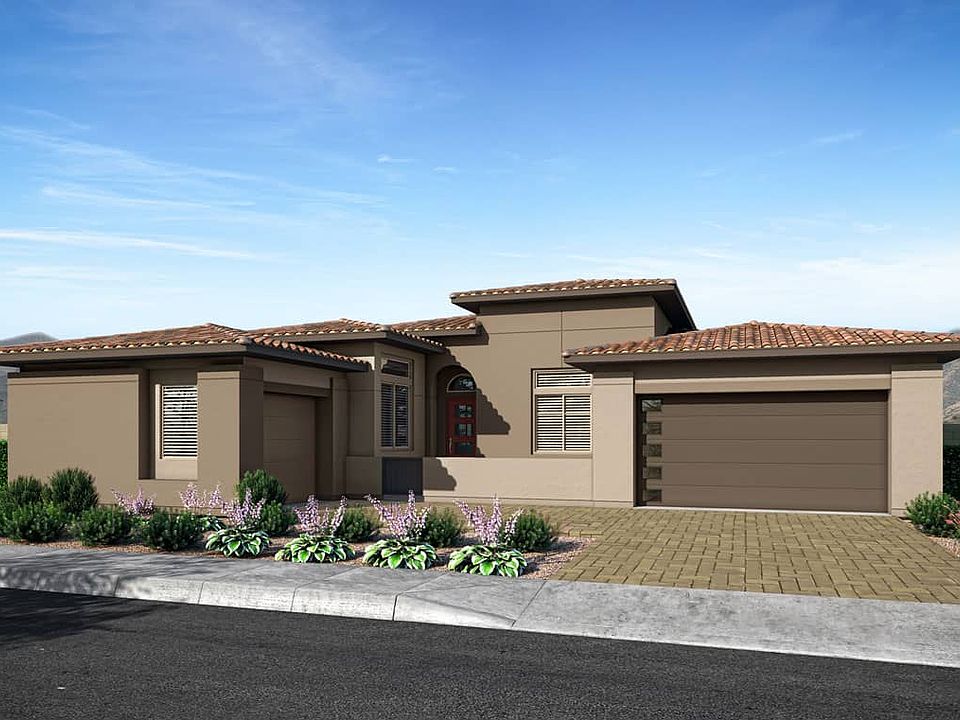 PLAN 2 - ELEVATION D CONTEMPORARY SPANISH