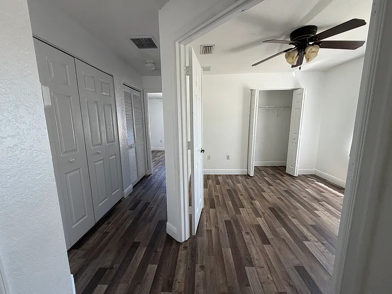 bedroom walkway