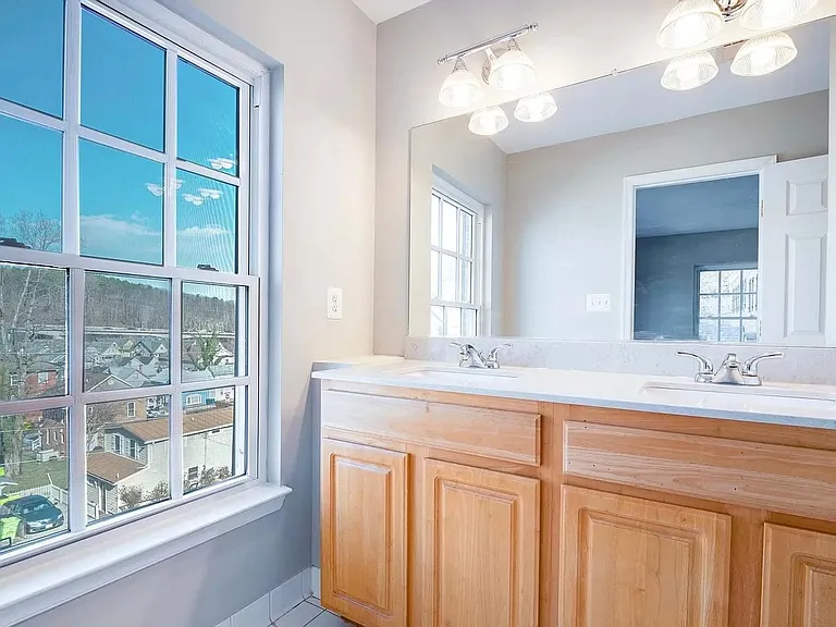 Master Bath with River Views