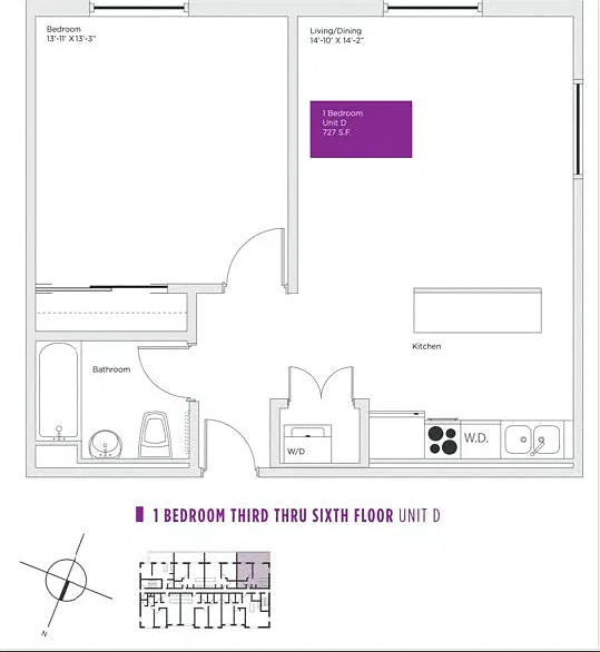 1 bed, 750 sqft, $2,200 — Photo 1