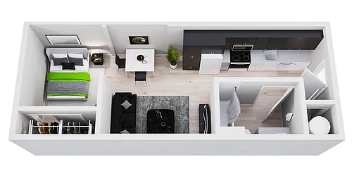 Floor plan Cresco Hubble