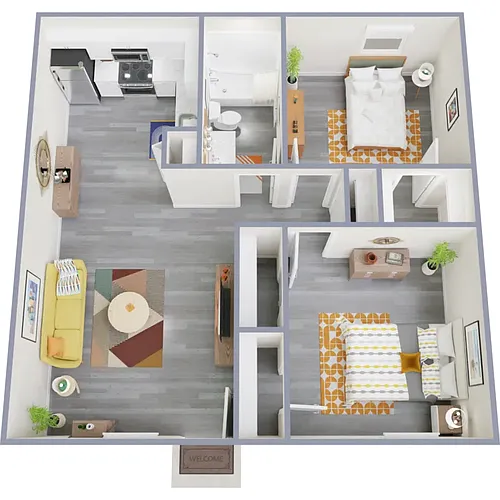 Floor plan B1