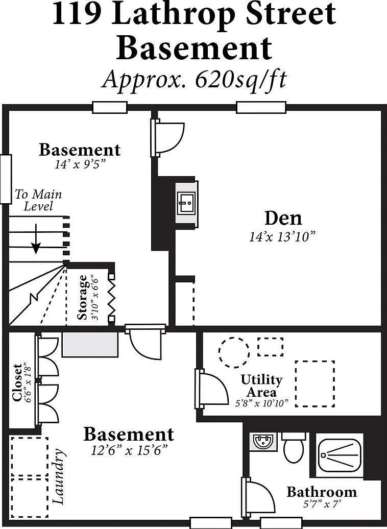 119 Lathrop St (6 BR+++) - Tallard Apartments — Photo 4