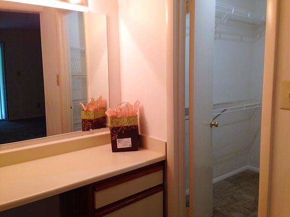 Changing Vanity and Walk-in Closet