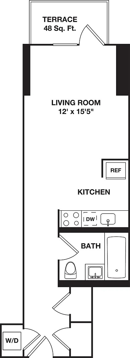 Photo 2 of 37 - 431 W 37th St #8E - Manhattan, NY Building Photo - 431 W 37th St #8E