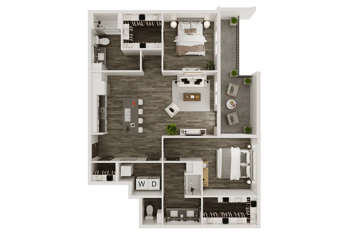 Floor plan B3