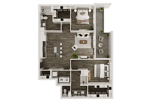 Floor plan B3