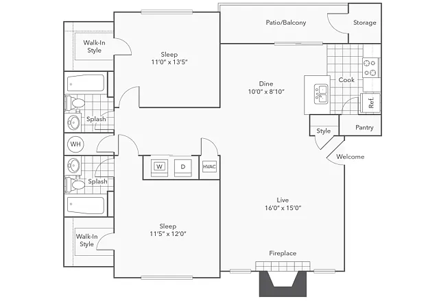 Floor plan Chattanooga