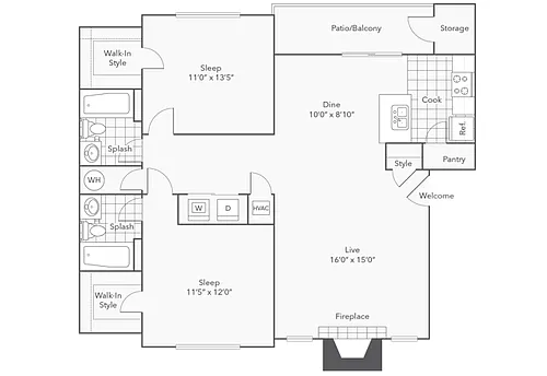 Floor plan Chattanooga